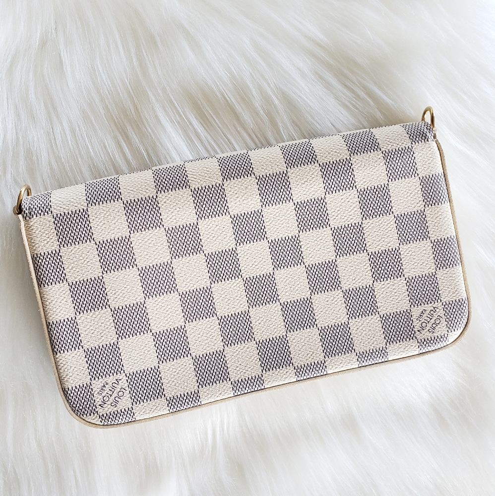 LOUIS VUITTON Felicie Pochette - Damier Azure - Picture 3 of 16